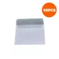 Paquet de 50 Enveloppe blanche 114x162 80g
