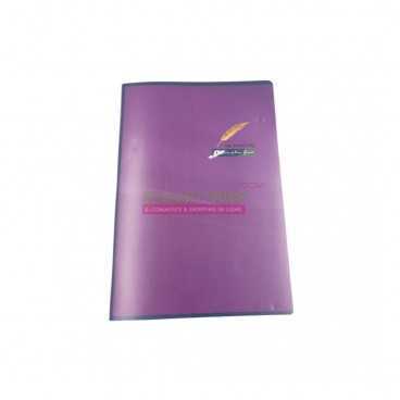 Cahier 200 pages grand modele + couvercle protection