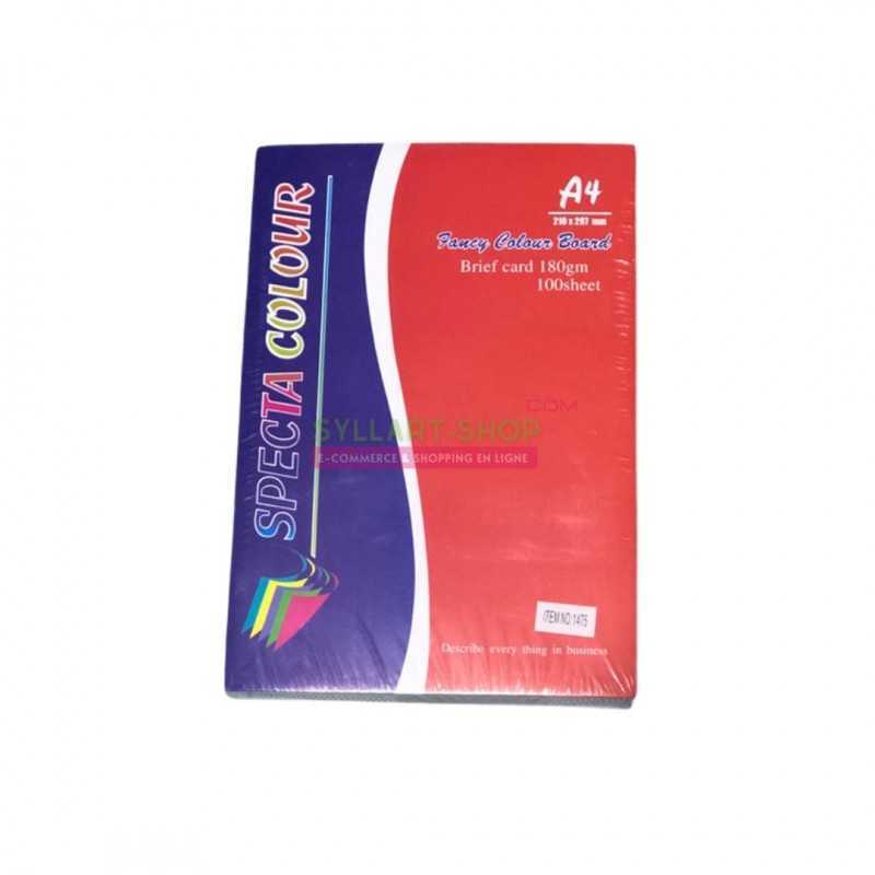 Paquet de 100 Feuilles Papier Bristol Blanc 180 gramme Paquet de 100 Feuilles Papier Bristol Blanc 180 gramme