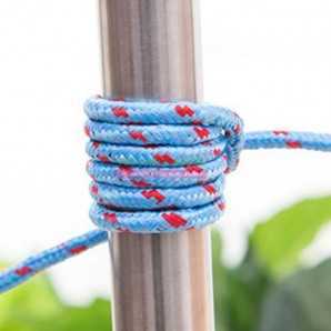 Corde à linge en nylon de tissu rétractable en coton de 20m