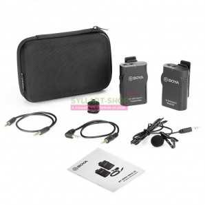 Microphone Sans Fil BOYA BY-WM4 Mark II pour DSLR et Smartphone