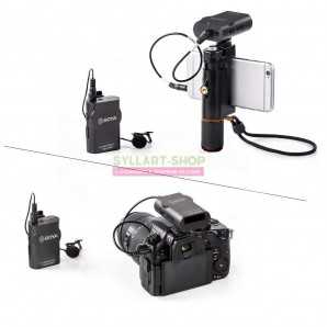 Microphone Sans Fil Boya BY-WM4 Mark II | Audio Pro pour DSLR & Smartphone
