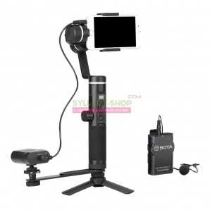Microphone sans fil BOYA BY-WM4 Mark II pour appareil photo reflex numérique Sony, enregistreur audio, smartphones et tablettes