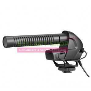 Microphone Boya BY-BM3031 à condensateur Super cardioïde avec Pare-Brise pour appareils Photo Reflex numérique