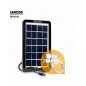 Kit d'alimentation solaire Saroda - 2 lampes, batterie externe