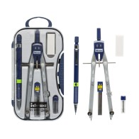 Coffret Compas de Précision Idena Balustre - Mine 0.5 mm HB