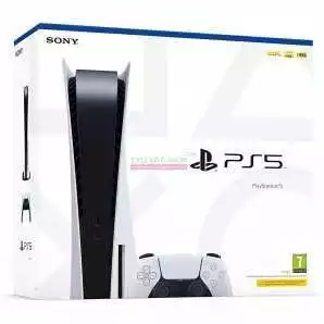 Sony PlayStation 5 Console Ultra HD 8K - 16 Go GDDR6 - SSD 825 Go - son 3D - manette sans fil
