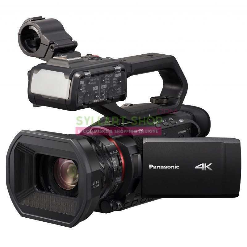 Caméscope Professionnel 4K 60p | Panasonic HC-X2000 | Zoom 24x | Sortie 3G-SDI | WiFi