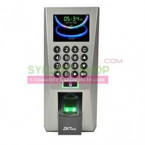 Machine d'assistance de contrôle d'accès d'empreinte digitale ZKTeco F18, con d'accès d'empreinte digitale