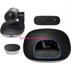 Kit de Visioconférence Logitech GROUP | Full HD 1080p pour Salles de Réunion