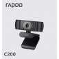 Webcam Rapoo C200 720p HD USB avec Microphone pour une conférence d'appel vidéo en direct