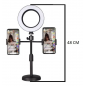 Lampe de maquillage LED Light Ring 16cm avec supports photo vidéo Lampe de maquillage LED Light Ring 16cm avec supports photo vidéo