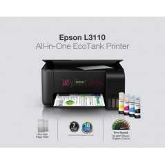 Imprimante à réservoir d'encre Tout-en-un Epson EcoTank L3110 (noir)
