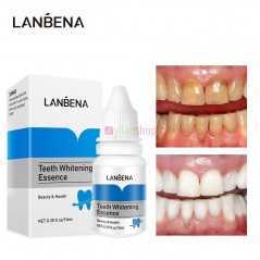 Poudre d'essence LANBENA de blanchiment des dents sérum de nettoyage d'hygiène buccale
