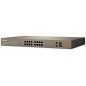 Switch 16 ports gigabit Tenda TEF1218P-16-250W, 16 x 10-100 (PoE+) + 2 x SFP Gigabit combiné Ordinateur de bureau PoE+ (230 W) Switch 16 ports gigabit Tenda TEF1218P-16-250W, 16 x 10-100 (PoE+) + 2 x SFP Gigabit combiné Ordinateur de bureau PoE+ (230 W)