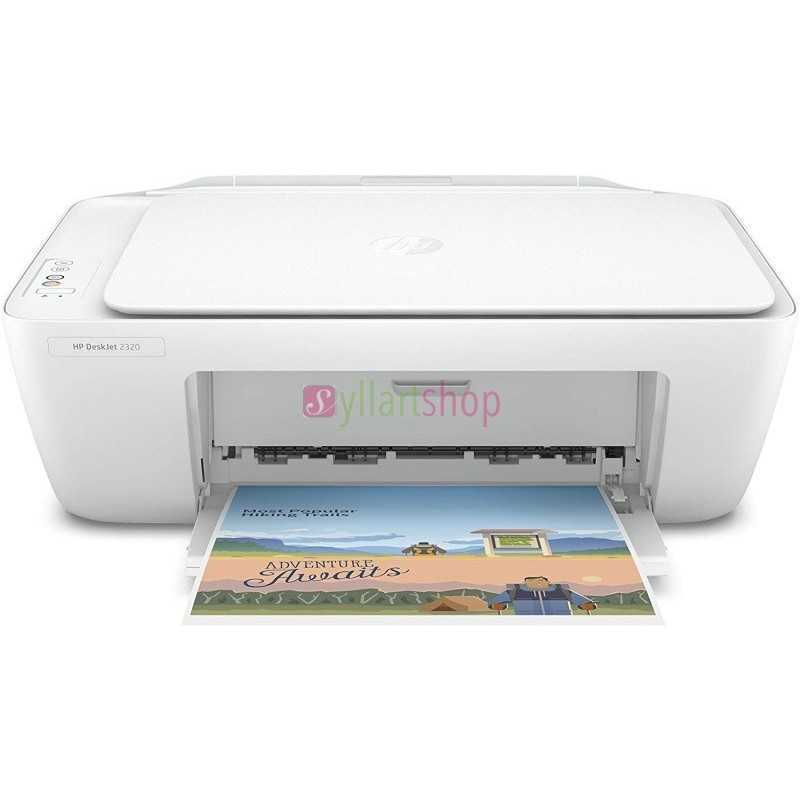 Imprimante tout-en-un HP DeskJet 2320, USB Plug and Print, numérisation et copie - blanc Imprimante tout-en-un HP DeskJet 2320, USB Plug and Print, numérisation et copie - blanc