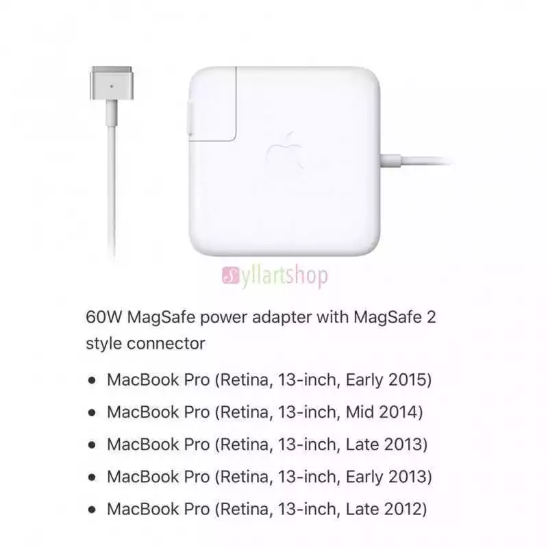Apple MagSafe 60 W - Adaptateur secteur pour MacBook et MacBook Pro 13 -  Adaptateur Secteur - Apple