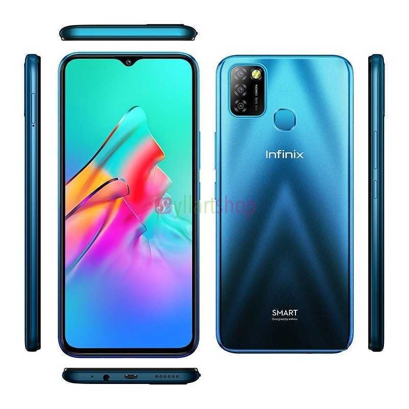INFINIX SMART 5 Memoire 32Go Ram 2Go Caméra 8MP Camera front 8MP - 5000mAh - Cyan INFINIX SMART 5 Memoire 32Go Ram 2Go Caméra 8MP Camera front 8MP - 5000mAh - Cyan