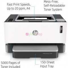 Imprimante laser HP Neverstop 1000A 600 x 600 DPI A4 Wifi