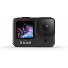 Caméra embarquée étanche GoPro HERO9 Black - avec écran LCD avant et écran tactile à l’arrière, vidéo 5K Ultra HD