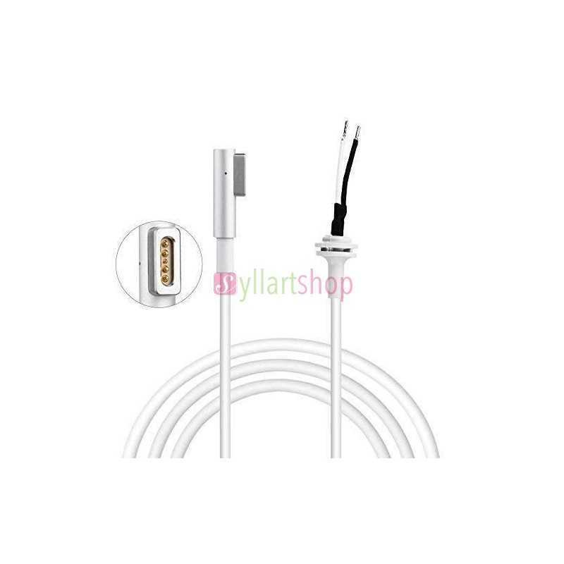 Cable d'alimentation pour Apple Macbook Pro avec L Form, Magsafe 1 Chargeur câble Remplacement 45W 60W 85W