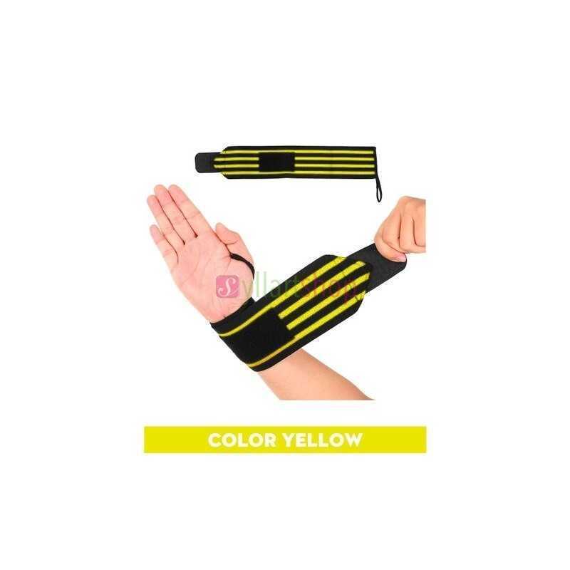 Paire de Bracelet poignet protecteur de poignet pression entraînement de puissance gymnastique
