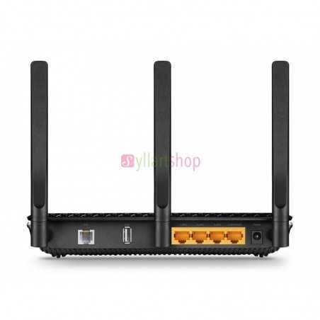 TP-LINK Archer VR600 Modem/Routeur Wi-Fi Dual Band AC1600 + 3 ports LAN 10/100/1000 Mbps + 1 port LAN/WAN 10/100/1000 Mbps