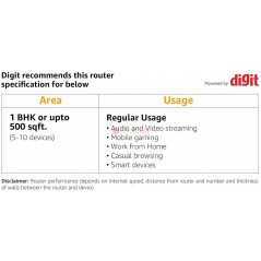 Tenda N301 | Routeur Wi-Fi N300 | 2 Antennes 5 dBi | Installation Facile | Mode Répéteur