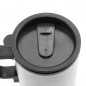Tasse de voyage automatique chauffée en acier inoxydable 16oz 12v allume-cigare de voiture avec chargeur Tasse de voyage automatique chauffée en acier inoxydable 16oz 12v allume-cigare de voiture avec chargeur