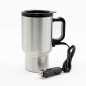 Tasse de voyage automatique chauffée en acier inoxydable 16oz 12v allume-cigare de voiture avec chargeur Tasse de voyage automatique chauffée en acier inoxydable 16oz 12v allume-cigare de voiture avec chargeur