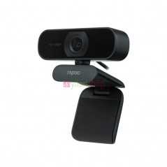 Webcam Rapoo C260 | Full HD 1080p | Grand Angle 95° | Rotation 360° | USB Noir