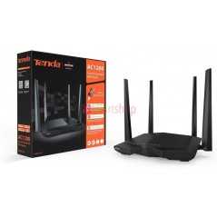 Point d'accès Tenda AC6 Routeur WiFi AC 1200Mbps WiFi Bi-bande 300 Mbps en 2.4 GHz et 867 Mbps en 5 GHz routeur Ethernet 4 Ports