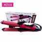 Lisseur cheveux 2 en 1 Nova NHC-2009 Multicolore Lisseur cheveux 2 en 1 Nova NHC-2009 Multicolore