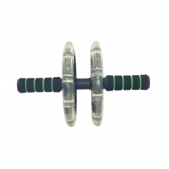 Roue pour fitness abdominal avec tapis