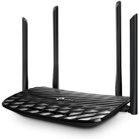 Point d'accès TP-Link Routeur WiFi AC1200 Mbps, MU-MIMO WiFi, Dual-band, 5 ports Gigabit 4 antennes externes