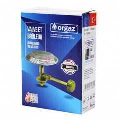 Bec à gaz de Camping Portable, en cuivre, commande de Valve, B-630