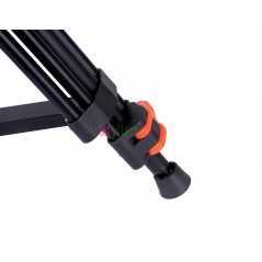 COMAN DF16L | Trépied Vidéo Professionnel 1,86m avec Tête Fluide Q5