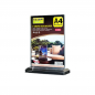 Panneau de table de signalisation en plastique Taille A4 A5 A6 Panneau de table de signalisation en plastique Taille A4 A5 A6