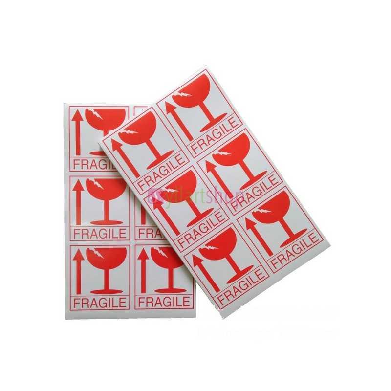 Étiquettes à coquille d'encre en vinyle 24 pièces autocollants jetables imperméables résistante au soleil alerte de colle Étiquettes à coquille d'encre en vinyle 24 pièces autocollants jetables imperméables résistante au soleil alerte de colle