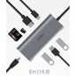 Adaptateur Wiwu HUB type-c 8 in 1 Alpha 8 in 1 DOCKING A831HRT Adaptateur Wiwu HUB type-c 8 in 1 Alpha 8 in 1 DOCKING A831HRT