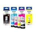 Bouteille d'encre Epson 103 Ecotank Noir-cyan-magenta-jaune