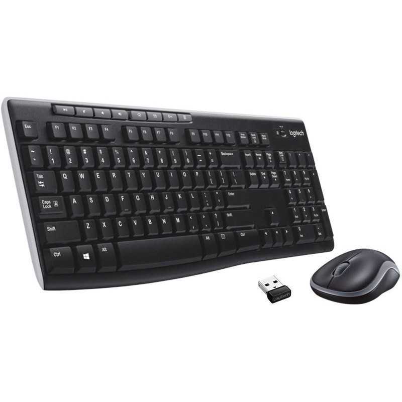 Logitech MK270 | Ensemble Sans Fil QWERTY | 36 Mois Clavier | Raccourcis