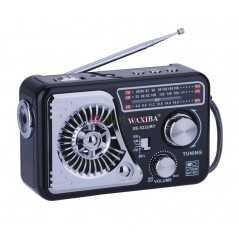 Radio FM MP3 SD CARTE WAXIBA XB-524U-S USB Rechargeable