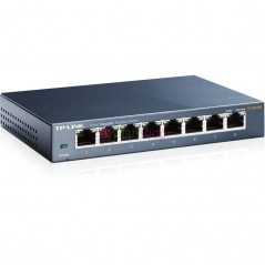 Switch TP-LINK TL-SG108 | 8 Ports Gigabit 10/100/1000 Mbps | Boîtier Métallique