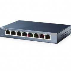 Switch TP-LINK TL-SG108 | 8 Ports Gigabit 10/100/1000 Mbps | Boîtier Métallique