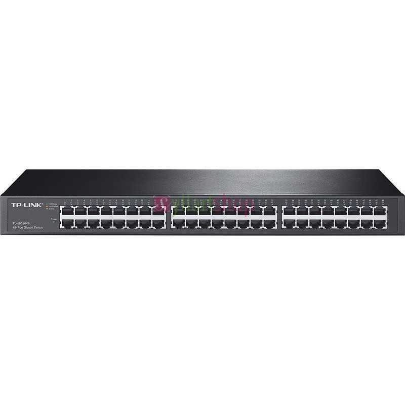 Switch TP-LINK TL-SG1048 | 48 Ports Gigabit 10/100/1000 Mbps | Rackable 19"
