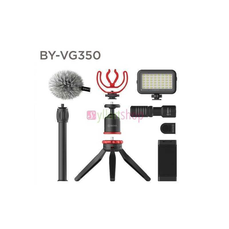 Kit vidéo ultime pour smartphone BOYA BY-VG350 Kit vidéo ultime pour smartphone BOYA BY-VG350