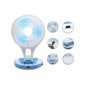 Mini ventilateur portable rechargeable JR-5580 avec lumière LED Mini ventilateur portable rechargeable JR-5580 avec lumière LED