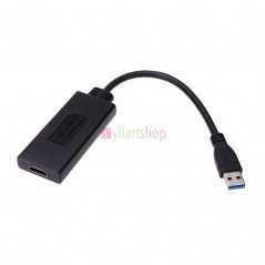 Adaptateur USB 3.0 vers HDMI | Convertisseur Full HD 1080P | Vidéo PC vers TV