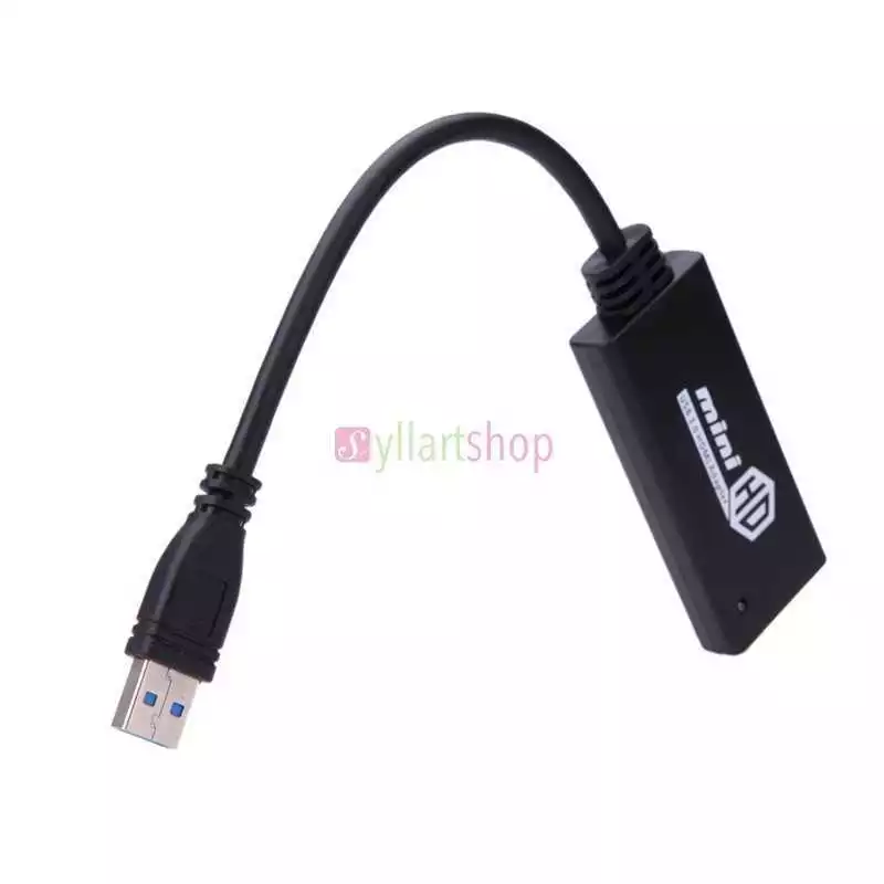Adaptateur USB 3.0 vers HDMI-VGA HD 1080P Double Sortie convertisseur câble  pour Ordinateur - Cdiscount Informatique